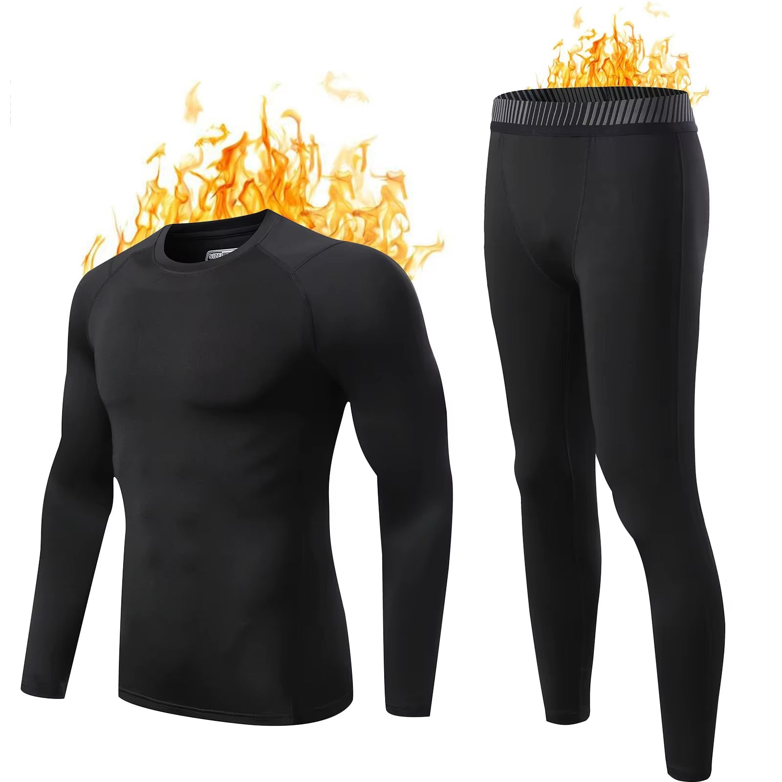 Fleece Thermal Underwear Set