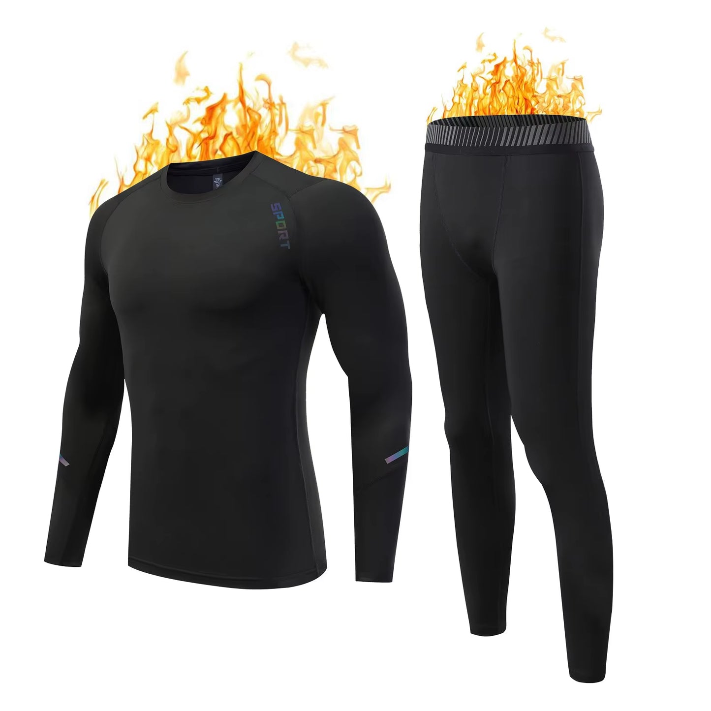 Fleece Thermal Underwear Set