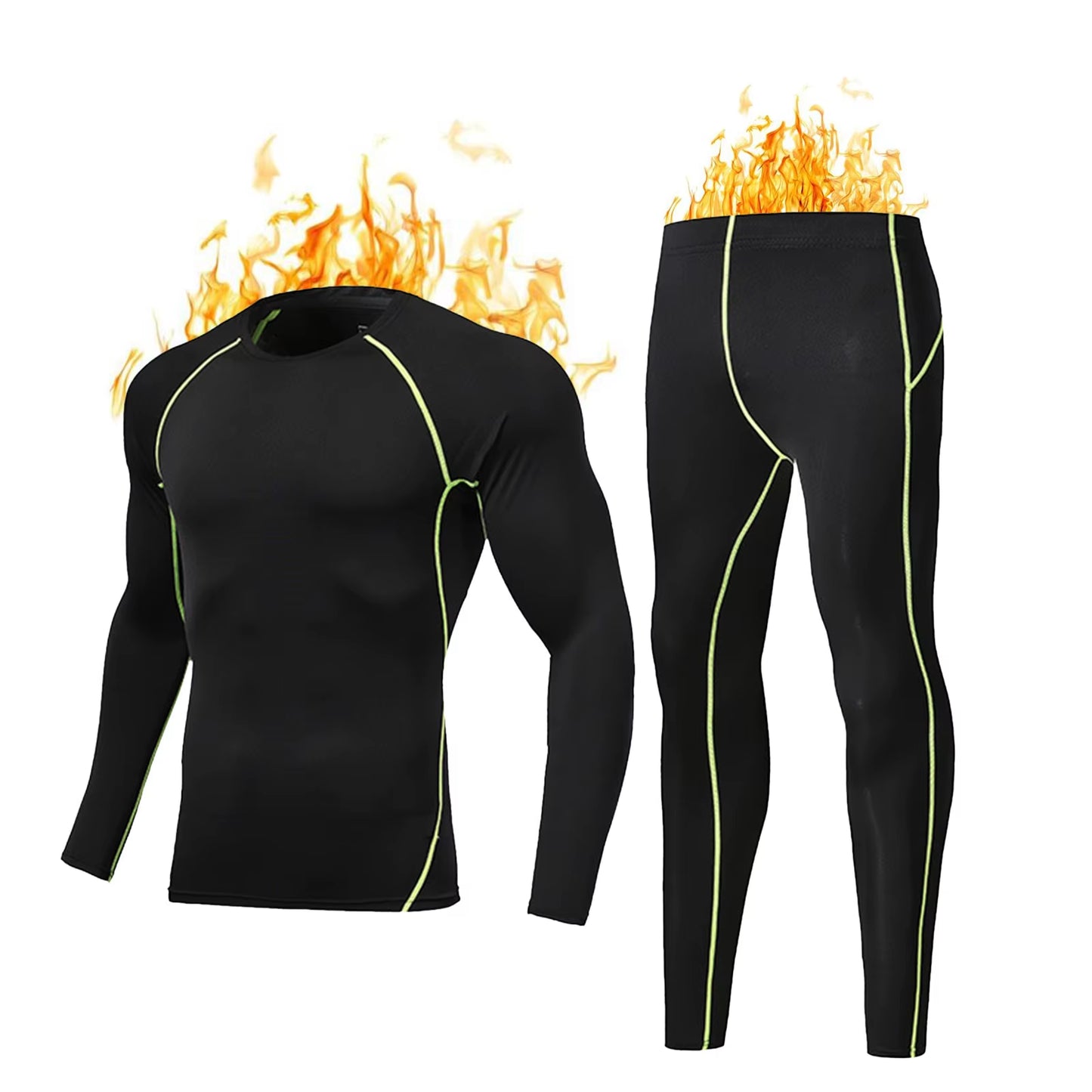 Fleece Thermal Underwear Set