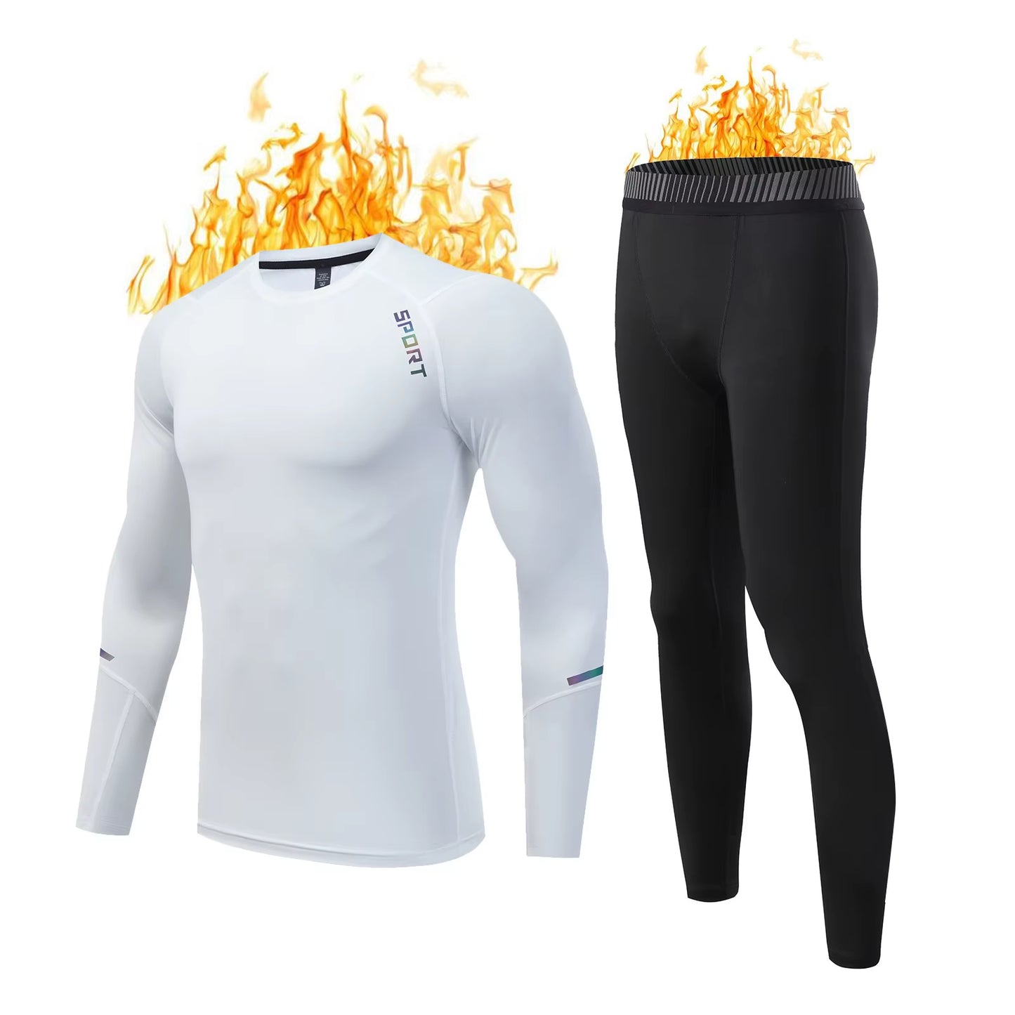 Fleece Thermal Underwear Set