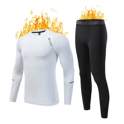 Fleece Thermal Underwear Set