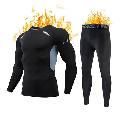 Fleece Thermal Underwear Set