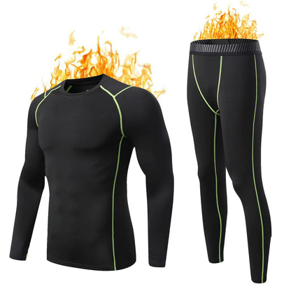 Fleece Thermal Underwear Set